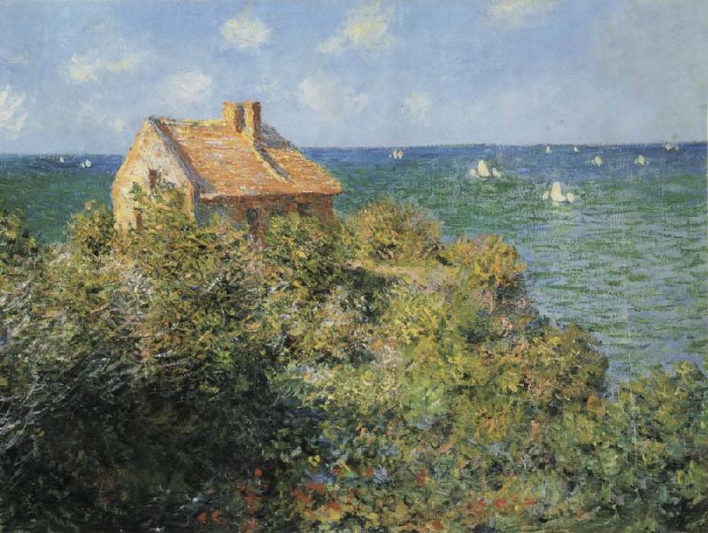 Claude Monet The Fisherman s House at Varengeville Sweden oil painting art
